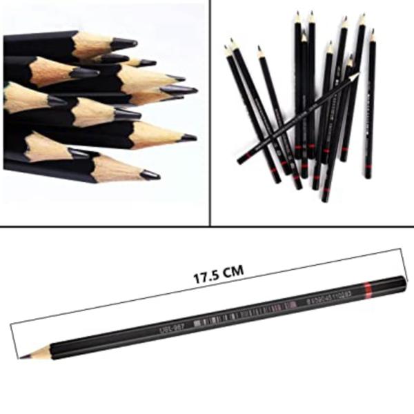 Wynhard Drawing Pencils Sketching Kit Sketch Pencils Set for Artists