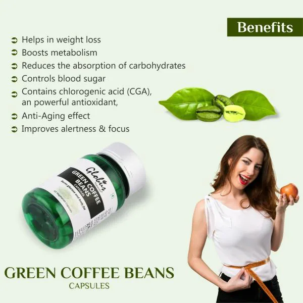 Globus Naturals Green Coffee Beans Weight Management Capsule Helps in