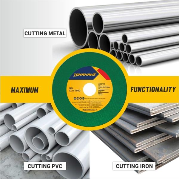 Tomahawk 14 inch Cut Off Wheel for Metal & Stainless Steel, Pack of