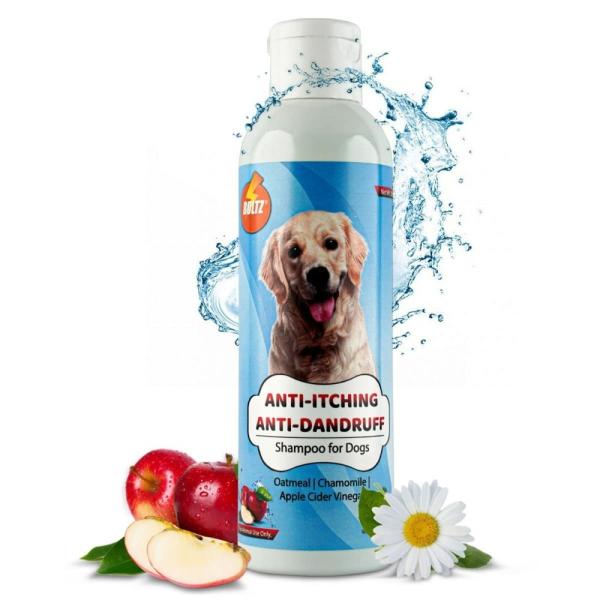 Boltz AntiItching And AntiDandruff Dog Shampoo Oatmeal Apple Cider Vinegar 200 ml JioMart