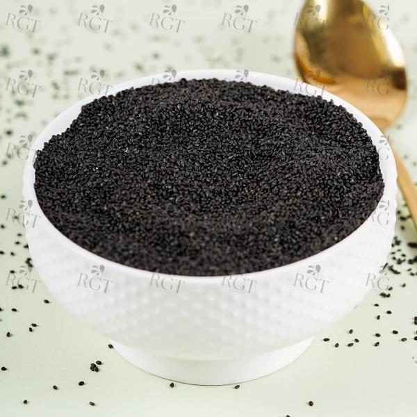 RGT Organics Basil Seeds 400 Gram (200Gmx2) Nutritious Organic Sabja Seeds Tukmaria Seeds