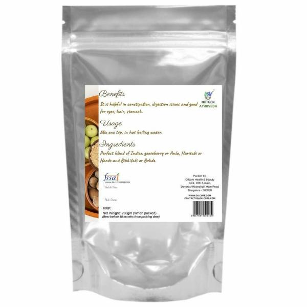 Nxtgen Ayurveda Superior Triphala Powder 250 g JioMart