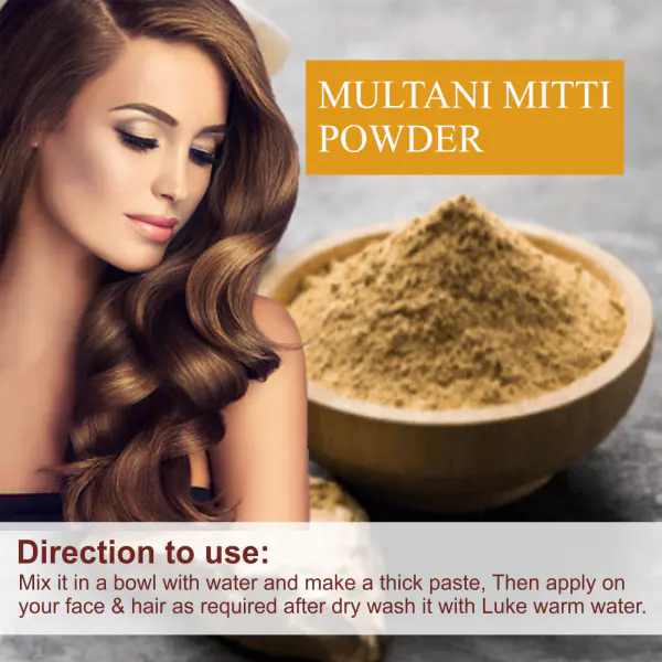 Nuerma Science Organics Multani Mitti For Detoxifying and Rejuvenating Skin  and Hair (100 g) - JioMart