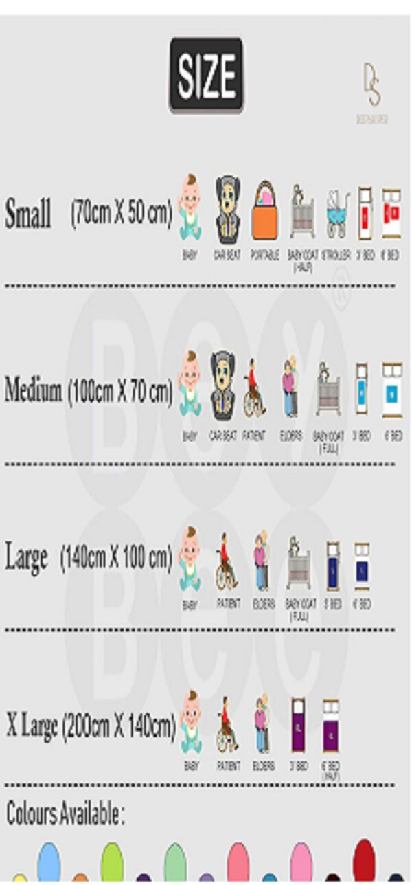 Cotton Waterproof Bed Sheet for New Born Baby Mattress Cradle Bed Multi