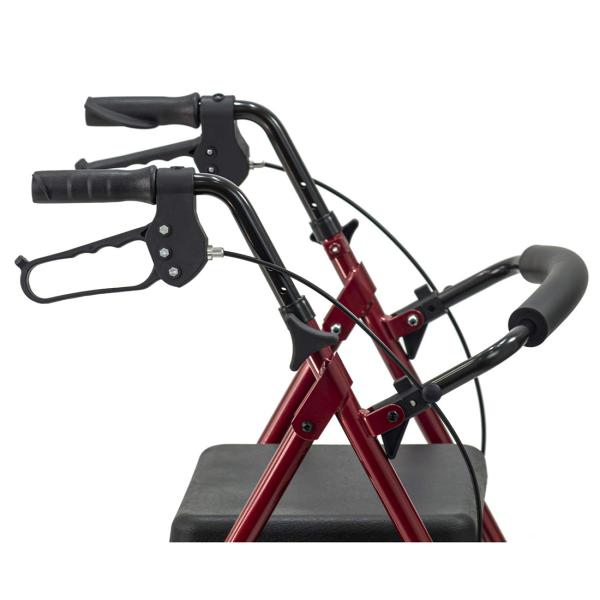 KosmoCare Premium Imported Folding Rollator Walker with Seat JioMart