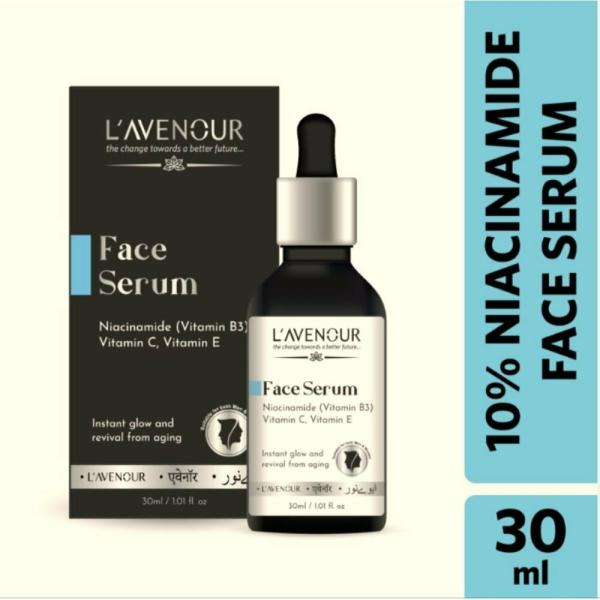 L'avenour 10 Niacinamide Face Serum for Acne Prone Skin & Instant Glow
