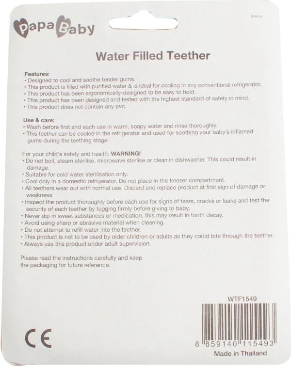 Ole Baby Pink Silicone Cute Sterilized Water Filled Fruit Teether For Age 3 Plus M JioMart