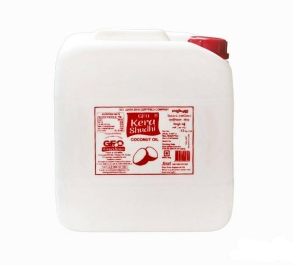 GFO Kera Shudhi High grade Agmark Coconut Oil 15 Kg Can JioMart