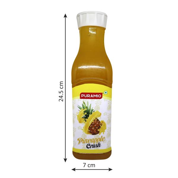 Puramio Fruit Crush Pineapple, 750ml JioMart