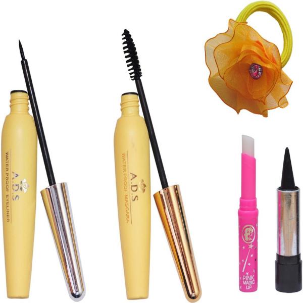 SWIPA Eyeliner, Mascara, Kajal, Pink Lip And Band (Pack of 5) JioMart