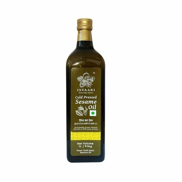 Isvaari Untoasted Sesame Oil 1L JioMart