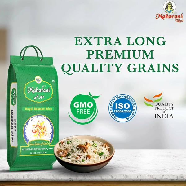 Maharani Royal Basmati Rice (5 Kg. ), Biryani Basmati Rice, (Sella