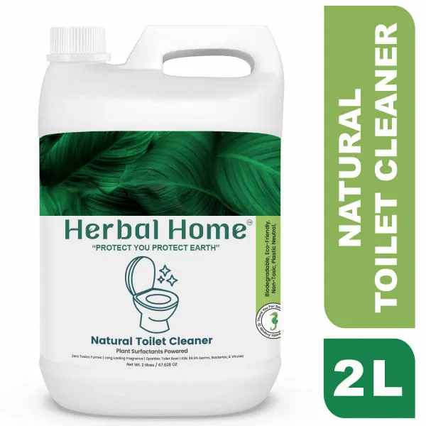 Herbal Home Natural Toilet Cleaner Liquid Disinfectant Zero Toxic