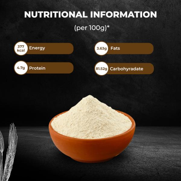 8AM Jowar Flour Millet), Natural Gluten Free, LowCarb Flour