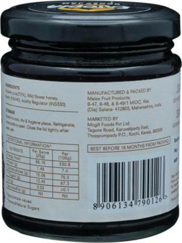Eatopia Mulberry Honey Jam 240 Gm JioMart