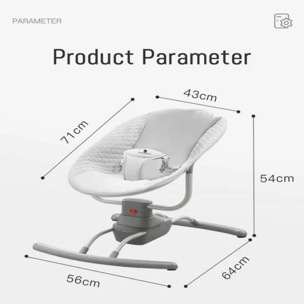 StarAndDaisy Baby First Swing Remote Control Baby Swings for Infants