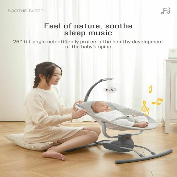 StarAndDaisy Baby First Swing Remote Control Baby Swings for Infants