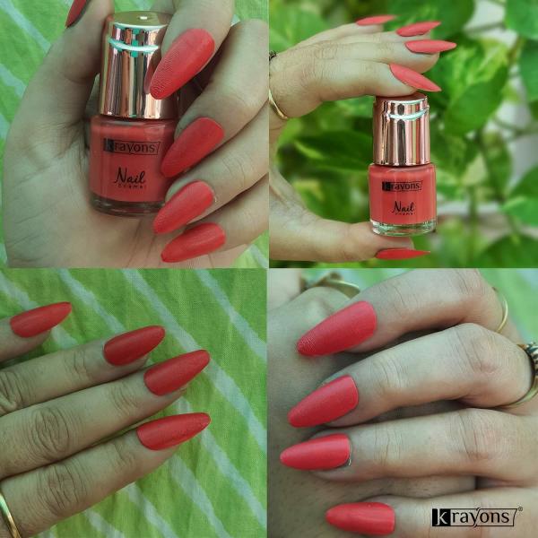 Krayons Crazy Gel Nail Enamel Waterproof Multicolor 8 ml Each Combo