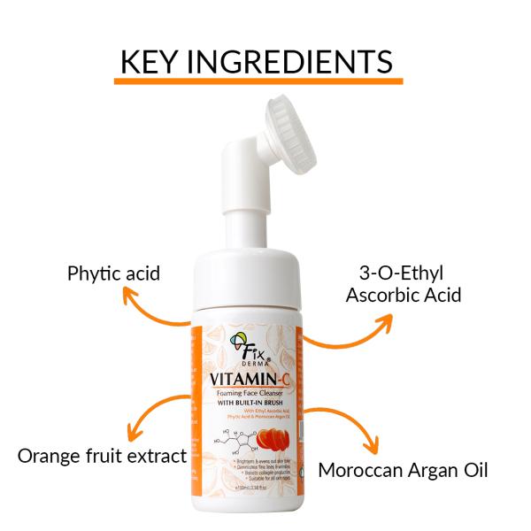 Fixderma VitaminC Foaming Face Cleanser 100ml JioMart