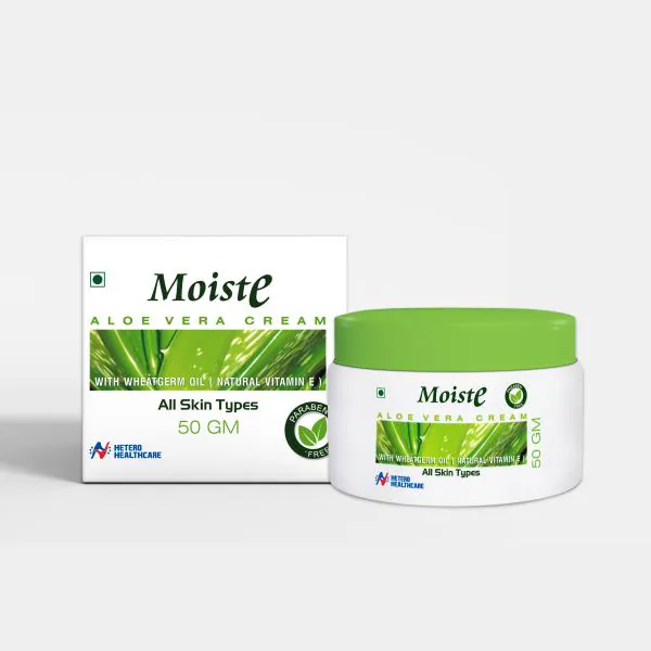 Moiste Aloe Vera Moisturizing Cream Pack of 2 JioMart