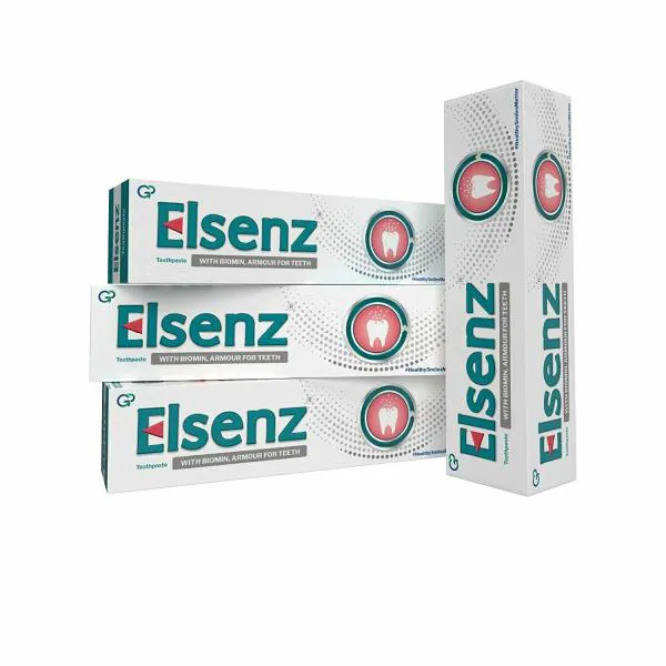 Elsenz Anti Cavity Toothpaste (Pack of 4) JioMart