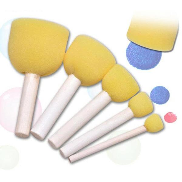 FRKB Yellow Sponge Dabber Set of 5 pc - JioMart
