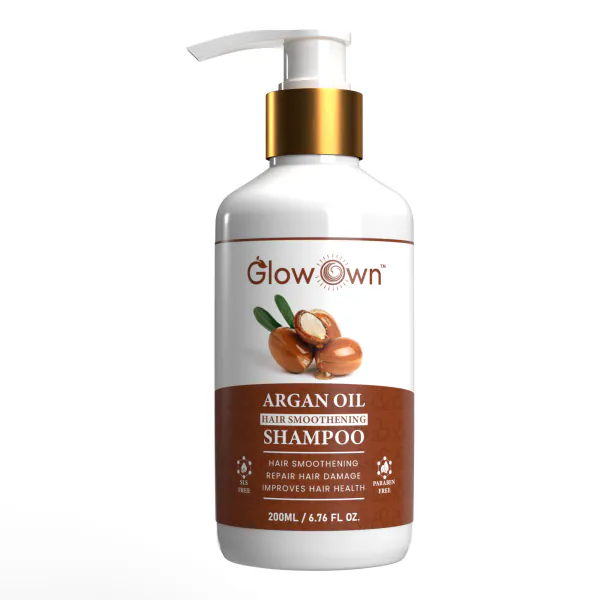 Glowown Argan Oil Hair Smoothening Shampoo, 200ml JioMart