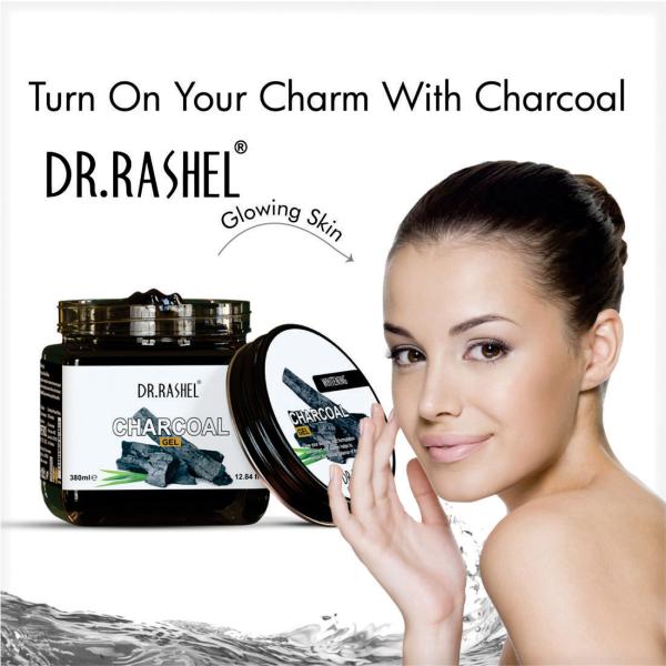 DR.RASHEL Charcoal Gel For Face & Body For Normal Skin (380 Ml) JioMart