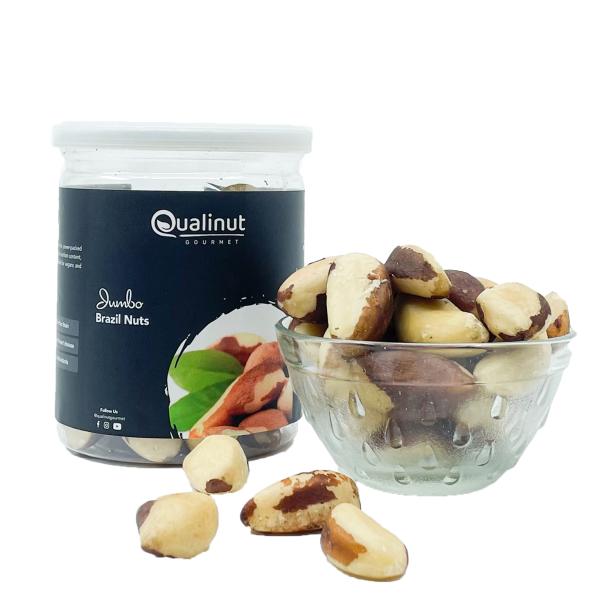 Qualinut Gourmet Jumbo Brazil Nuts 200 g Rich in Selenium Helps