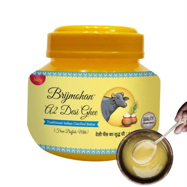 Brijmohan Buffalo A2 Desi Ghee, Pure unadulterated, healthiest ghee for