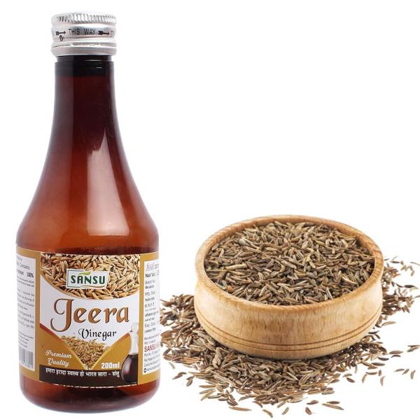 SANSU Cumin Vinegar 200ml ,gond Siyah 60 g JioMart