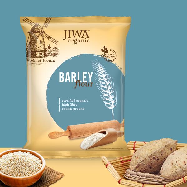 Jiwa Organic Barley Flour 750g JioMart