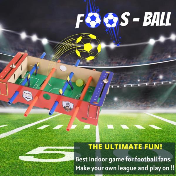 Eqiq Think Labs Mini Football Table Soccer Game STEM Educational Fun
