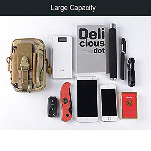 Boolavard® TM Elastic Double Zipper Bag Multi-Functional Sports Pockets Sports Belt Mobile Phone Bag Waist Packs 