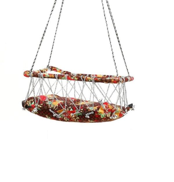 NAVRANGI Cotton Hammock Sleeping palana or jhula for 1 to 6 years kids