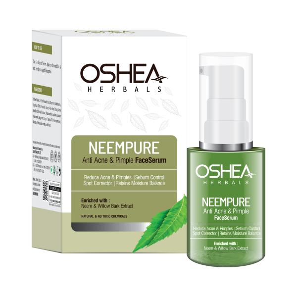 Oshea Herbals Neempure Anti Acne & Pimple Serum 30milliliters - JioMart