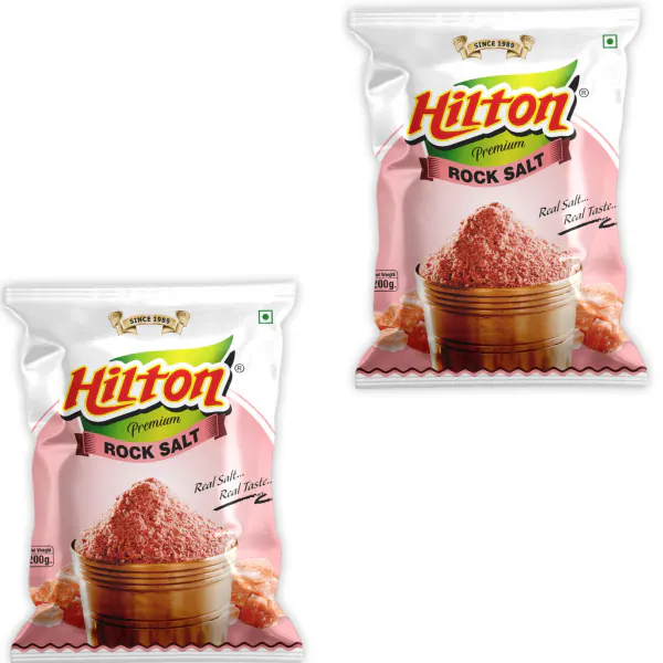 Hilton Premium Rock Salt 200gm *2 JioMart