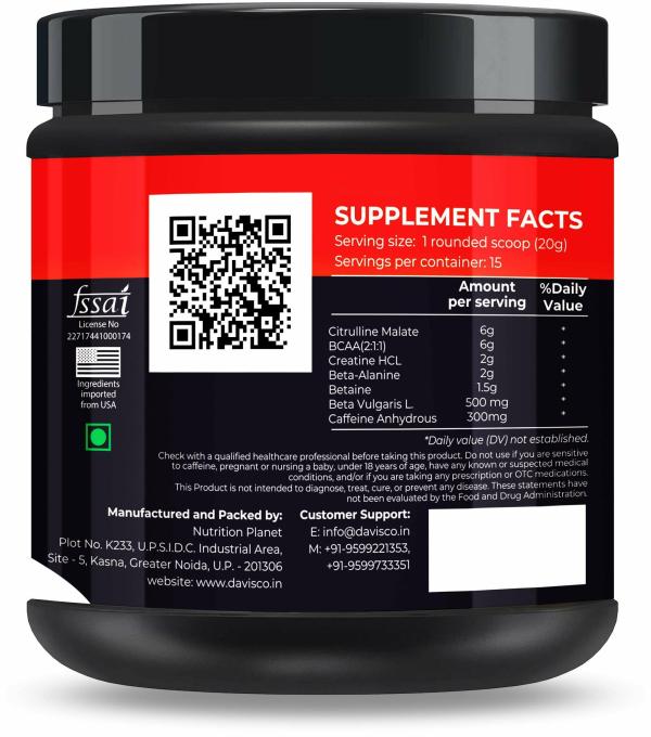 Nutrition NXT Level PreWorkout Energy Drink for Pre Workout