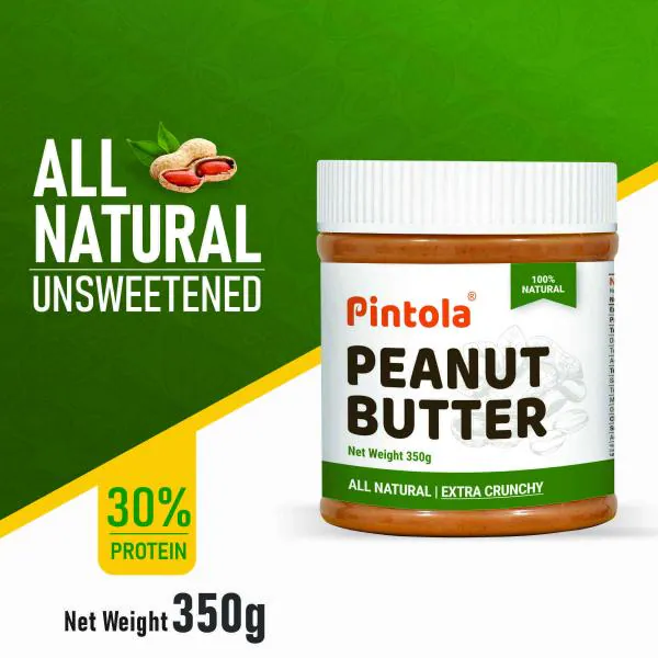 Pintola Extra Crunchy Peanut butter 350g JioMart