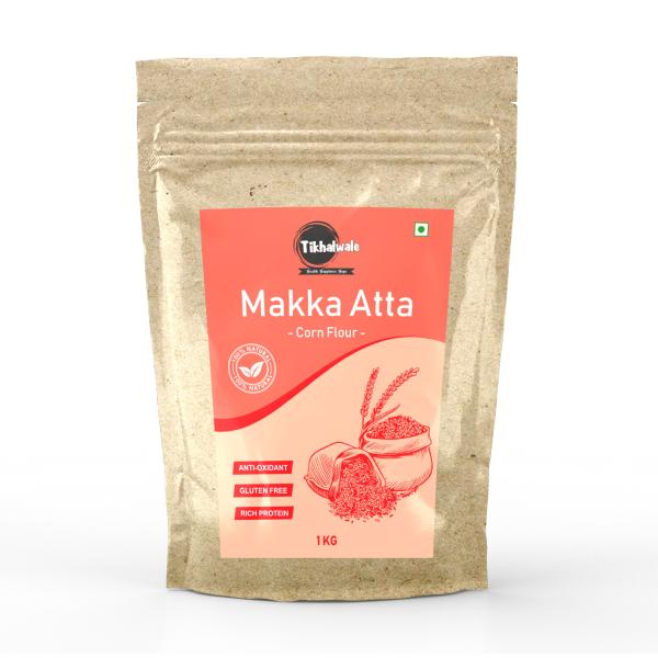 Tikhalwale Corn Flour 1KG (Makki Atta) JioMart