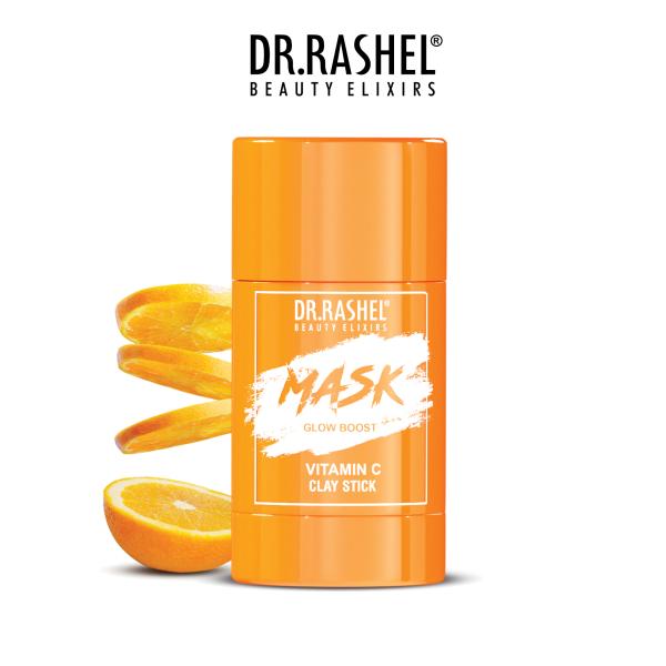 DR.RASHEL VITAMIN C CLAY STICK MASK THAT GLOW BOOST, CURE DARK SPOTS