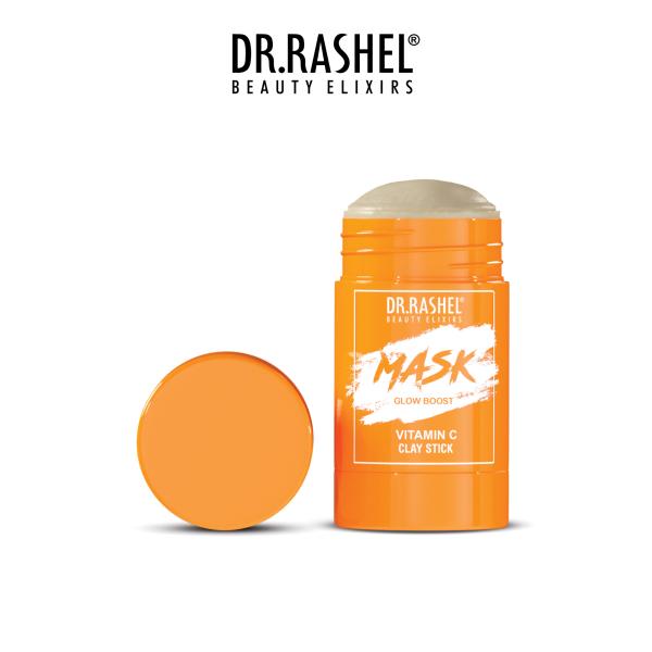 DR.RASHEL VITAMIN C CLAY STICK MASK THAT GLOW BOOST, CURE DARK SPOTS