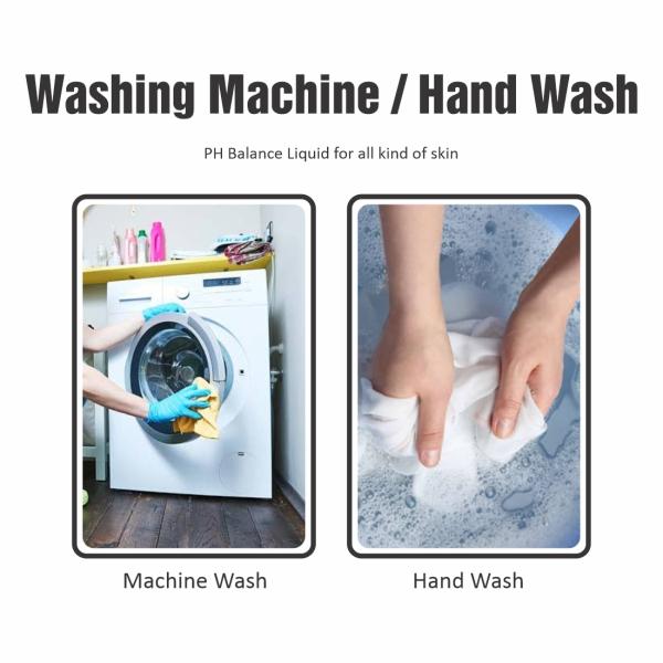 KIRJA Liquid detergent 1 liter Washing machine Liquid top load washing machine liquid front