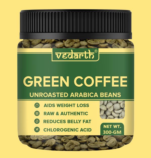 Vedarth AAA Green Coffee beans for Weight Loss Coffee Beans (300 g
