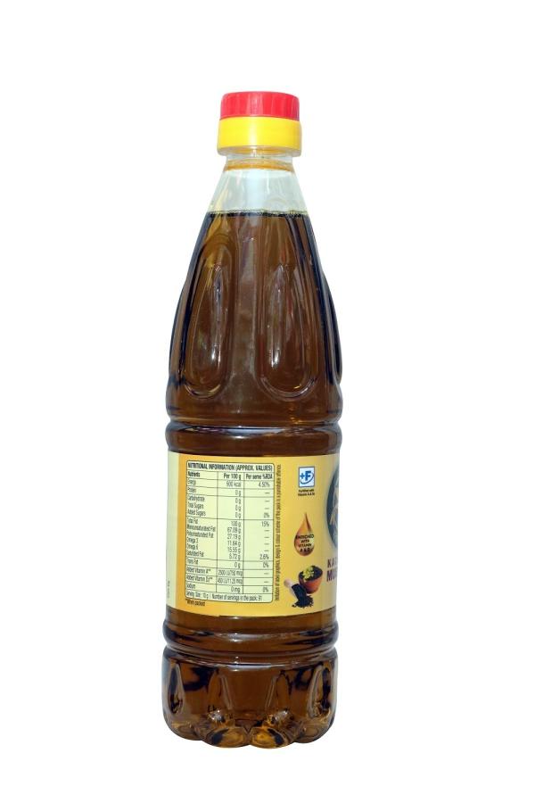 Swarna Panchhi Premium Kacchi Ghani Pure Mustard Oil, 500 ML PET Bottle Ideal as Cooking oil