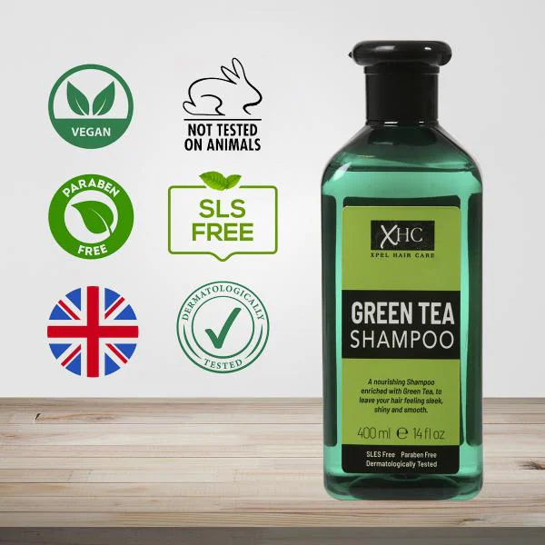 Green Tea Shampoo With Green Tea Extract & Tea Tree Oil To Prevent Hair  Loss, Dandruff & Breakage - JioMart