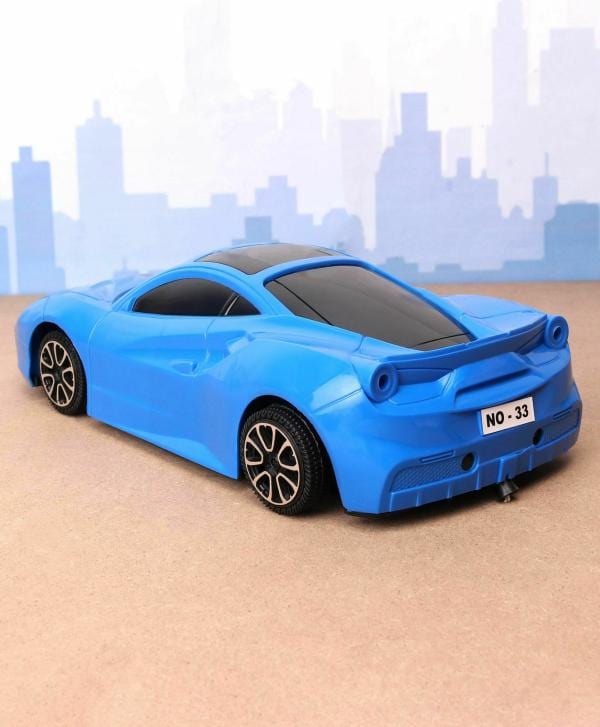 KiddyBuddy Baby's Little World Pull Along String Car With Light