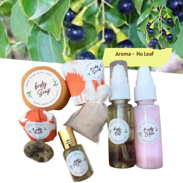 Ekoham HO LEAF ESSENTIAL OIL Skin Care Combo KitBody Polishing & Relaxing Spa JioMart