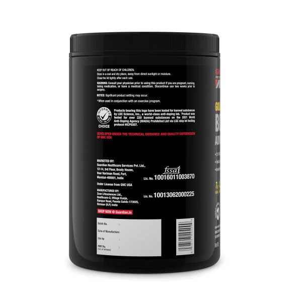 GNC Amp Gold Series BCAA Advanced 400 g JioMart