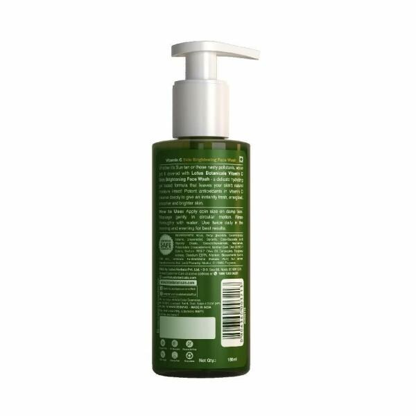 Lotus Botanicals Skin Brightening Face Wash Vitamin C Sulphate